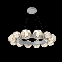 Hammerton CHB0095-36-CS-ZA-CA1-L1 - Luna Radial Ring Chandelier