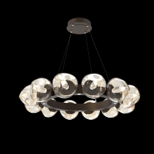 Hammerton CHB0095-36-FB-GA-CA1-L1 - Luna Radial Ring Chandelier