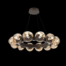 Hammerton CHB0095-36-FB-GB-CA1-L1 - Luna Radial Ring Chandelier