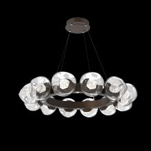 Hammerton CHB0095-36-FB-ZC-CA1-L3 - Luna Radial Ring Chandelier