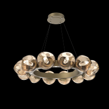 Hammerton CHB0095-36-GB-GB-CA1-L1 - Luna Radial Ring Chandelier