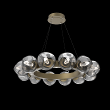 Hammerton CHB0095-36-GB-GS-CA1-L1 - Luna Radial Ring Chandelier