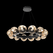 Hammerton CHB0095-36-MB-GB-CA1-L1 - Luna Radial Ring Chandelier