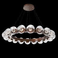 Hammerton CHB0095-48-BB-FC-CA1-L3 - Luna Radial Ring Chandelier