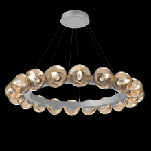 Hammerton CHB0095-48-CS-GB-CA1-L3 - Luna Radial Ring Chandelier