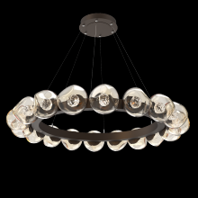 Hammerton CHB0095-48-FB-FA-CA1-L1 - Luna Radial Ring Chandelier