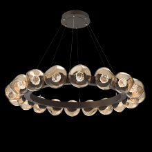 Hammerton CHB0095-48-FB-FB-CA1-L1 - Luna Radial Ring Chandelier