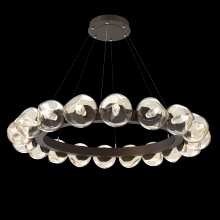 Hammerton CHB0095-48-FB-GA-CA1-L3 - Luna Radial Ring Chandelier