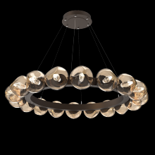 Hammerton CHB0095-48-FB-GB-CA1-L1 - Luna Radial Ring Chandelier