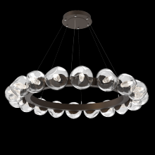 Hammerton CHB0095-48-FB-GC-CA1-L1 - Luna Radial Ring Chandelier