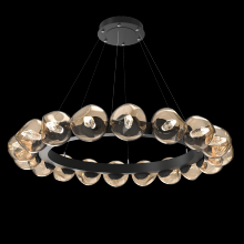 Hammerton CHB0095-48-MB-GB-CA1-L1 - Luna Radial Ring Chandelier