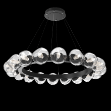 Hammerton CHB0095-48-MB-GC-CA1-L3 - Luna Radial Ring Chandelier