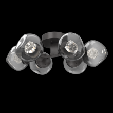 Hammerton CLB0095-01-GP-ZS-L3 - Luna Flush Mount Chandelier