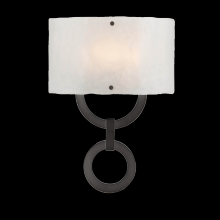 Hammerton CSB0033-0D-NB-SG-E2 - Carlyle Round Link Cover Sconce