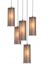 Hammerton CHB0020-12-CS-F-C01-L1 - Downtown Mesh Square 12pc Multi-Pendant