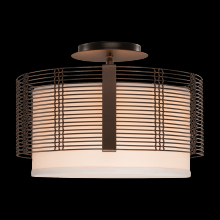 Hammerton CLB0020-14-GP-SH-E2 - Downtown Mesh Semi-Flush