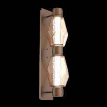 Hammerton IDB0039-D2-BB-A-L3 - Mandrel Double Sconce - Gem