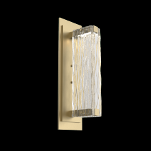 Hammerton IDB0090-01-GB-TT-L3 - Tabulo Sconce-Gilded Brass-Tidal Cast Glass