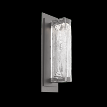 Hammerton IDB0090-01-GP-TL-L3 - Tabulo Sconce-Graphite-Linea Cast Glass