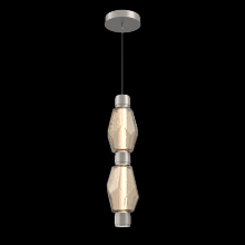 Hammerton LAB0039-02-BS-B-CA1-L3 - Gem Mandrel Double Pendant