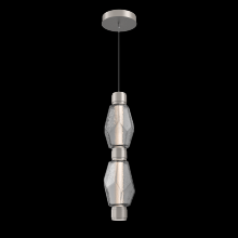 Hammerton LAB0039-02-BS-S-CA1-L3 - Gem Mandrel Double Pendant