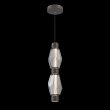 Hammerton LAB0039-02-FB-S-CA1-L3 - Gem Mandrel Double Pendant