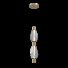 Hammerton LAB0039-02-GB-S-CA1-L3 - Gem Mandrel Double Pendant