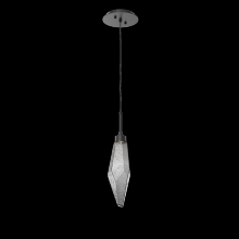 Hammerton LAB0050-15-MB-CS-C01-L3-RTS - Rock Crystal Pendant - 15-Inch - Ready to Ship