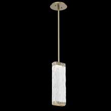 Hammerton LAB0090-01-GB-TT-001-L3 - Tabulo Pendant-Gilded Brass-Tidal Cast Glass