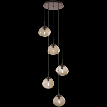 Hammerton CHB0064-03-CS-B-C01-E2 - Nova Round Multi-Pendant-3PC