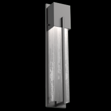 Hammerton ODB0055-16-TB-SG-G1 - Outdoor Short Square Cover Sconce with Metalwork