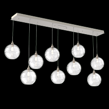 Hammerton PLB0047-09-BS-OC-C01-E2 - Terra Linear 9pc Multi-Pendant