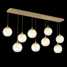 Hammerton PLB0047-09-GB-OA-C01-E2 - Terra Linear 9pc Multi-Pendant