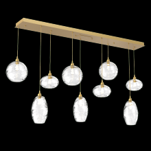 Hammerton PLB0048-09-GB-OC-C01-E2 - Misto Linear 9pc Multi-Pendant