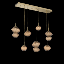 Hammerton PLB0089-07-GB-B-C01-L3 - Mesa Linear Pendant Chandelier