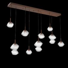  PLB0089-09-BB-C-C01-L3 - Mesa Linear Pendant Chandelier