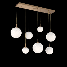 Hammerton PLB0092-07-NB-WL-C01-L3 - Gaia Linear 7pc Multi-Pendant