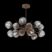 Hammerton PLB0095-0D-BB-GS-001-L3 - Luna Oval Starburst Chandelier