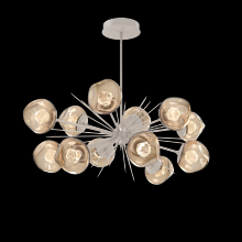 Hammerton PLB0095-0D-BS-ZB-001-L1 - Luna Oval Starburst Chandelier