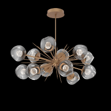 Hammerton PLB0095-0D-NB-FS-001-L3 - Luna Oval Starburst Chandelier