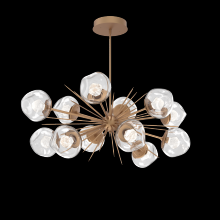 Hammerton PLB0095-0D-NB-ZC-001-L3 - Luna Oval Starburst Chandelier