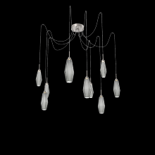 Hammerton SCB0049-09-BS-RS-C01-L1 - Aalto Round 9pc Swag Multi-Pendant