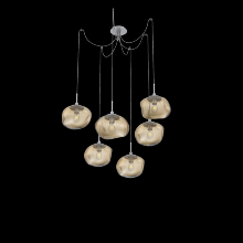 Hammerton SCB0064-06-CS-B-C01-E2 - Nova Round 6pc Swag Multi-Pendant