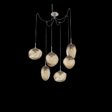 Hammerton SCB0065-06-BS-B-C01-E2 - Cosmos Round 6pc Swag Multi-Pendant