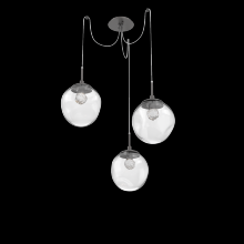 Hammerton SCB0066-03-GP-FC-C01-L1 - Aster Round 3pc Swag Multi-Pendant