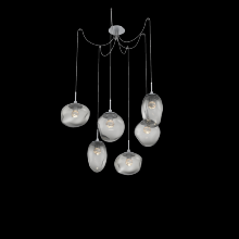 Hammerton SCB0069-06-CS-FS-C01-L1 - Cosmos Round 6pc Swag Multi-Pendant