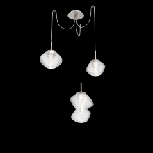 Hammerton SCB0089-03-BS-C-C01-L1 - Mesa Round 3pc Swag Multi-Pendant