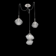 Hammerton SCB0089-03-BS-S-C01-L1 - Mesa Round 3pc Swag Multi-Pendant