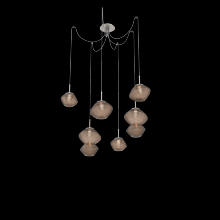 Hammerton SCB0089-06-BS-B-C01-L1 - Mesa Round 6pc Swag Multi-Pendant