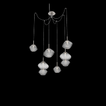 Hammerton SCB0089-06-BS-S-C01-L1 - Mesa Round 6pc Swag Multi-Pendant